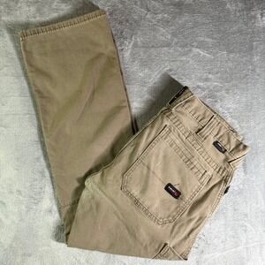Ariat M5 Flame Resistant Straight Leg Work Pants Khaki Mens Cordura 31x30
